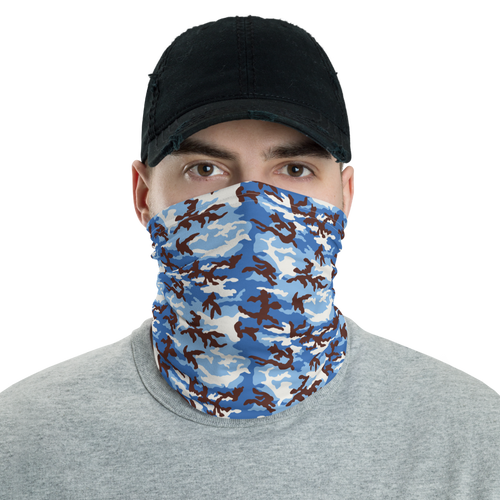 Default Title Cloudy Sky Overhead Camo Neck Gaiter Masks by Design Express