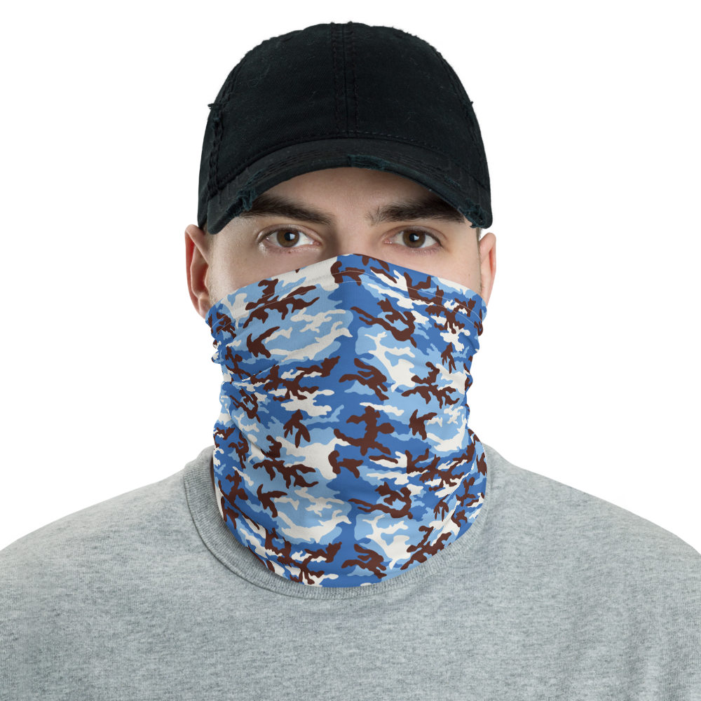 Default Title Cloudy Sky Overhead Camo Neck Gaiter Masks by Design Express