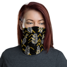 Default Title Tropical Leaves Pattern Neck Gaiter by Design Express