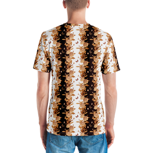 Gold Baroque Men's T-shirt by Design Express