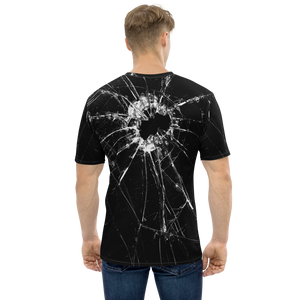 Broken Glass Men's T-shirt by Design Express