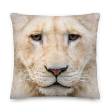 22×22 White Lion Premium Pillow by Design Express