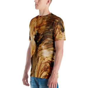 Wood Men's T-shirt by Design Express