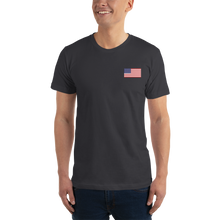 United States Flag "Solo" Embroidered T-Shirt by Design Express