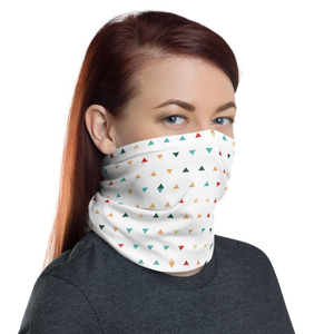 Scattered Triangles Neck Gaiter Masks by Design Express