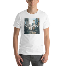 White / XS Chicago Unisex T-Shirt by Design Express