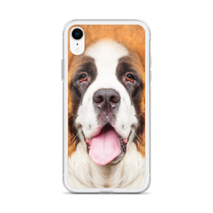 Saint Bernard Dog iPhone Case by Design Express