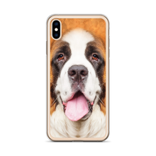 Saint Bernard Dog iPhone Case by Design Express