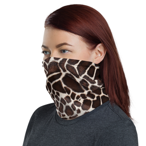 Giraffe Texture Neck Gaiter Masks by Design Express