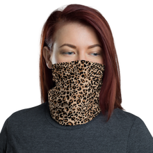 Default Title Golden Leopard Neck Gaiter by Design Express