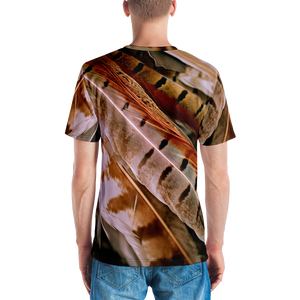 Pheasant Feathers Men's T-shirt by Design Express