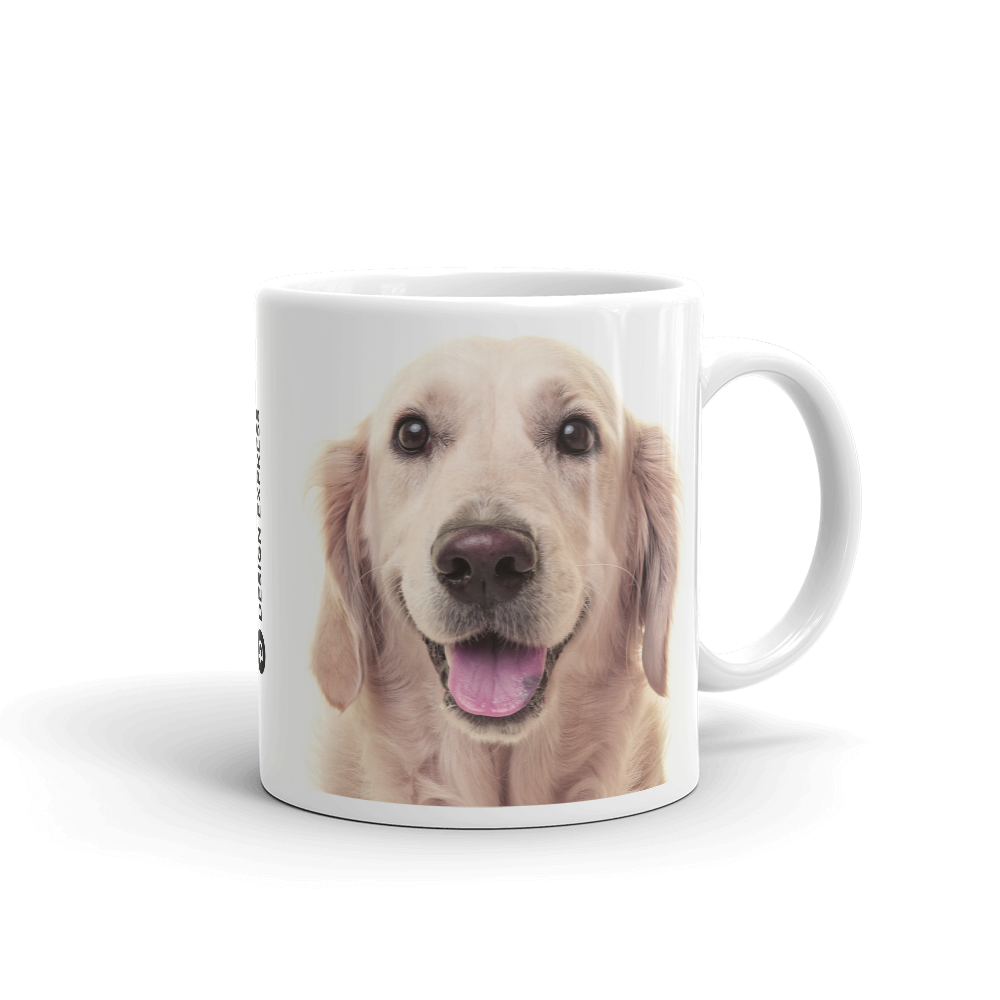 Default Title Golden Retriever Mug by Design Express