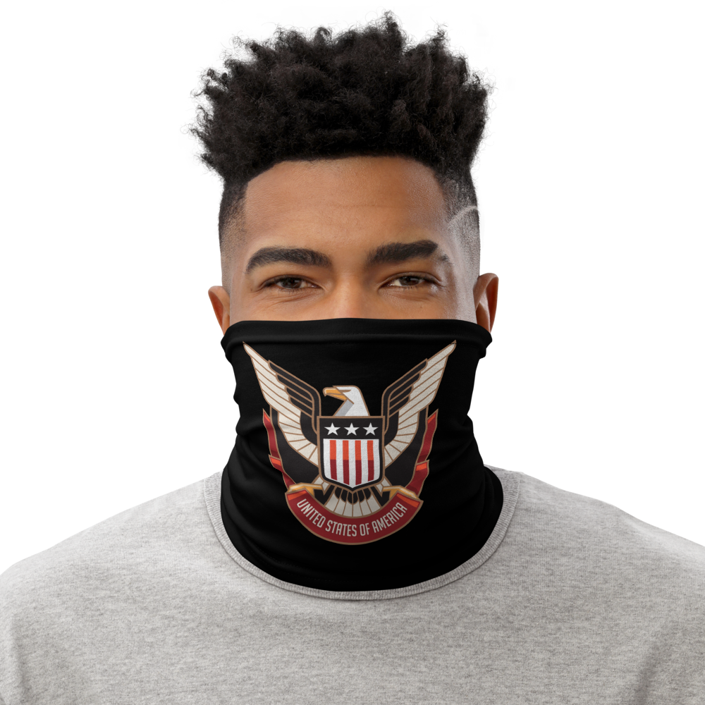 Default Title Eagle USA Face Mask & Neck Gaiter by Design Express