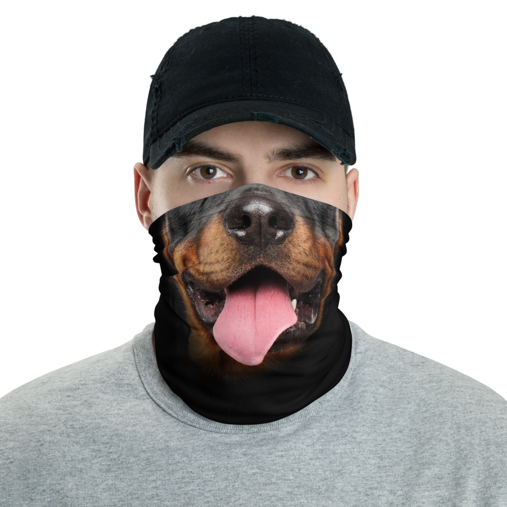 Default Title Rottweiler Dog Neck Gaiter Masks by Design Express