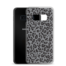 Grey Leopard Print Samsung Case by Design Express