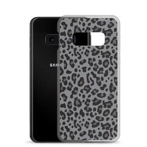 Grey Leopard Print Samsung Case by Design Express