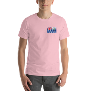 Pink / S British Indian Ocean Territory Unisex T-Shirt by Design Express