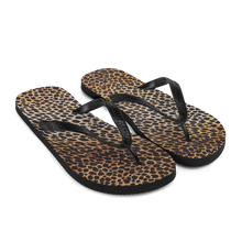 Leopard Brown Pattern Flip-Flops by Design Express