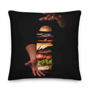 Burger Square Premium Pillow by Design Express