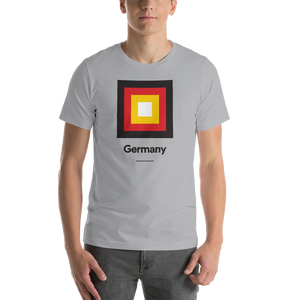 Silver / S Germany "Frame" Unisex T-Shirt by Design Express