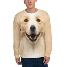 XS Border Collie "All Over Animal" Unisex Sweatshirt by Design Express