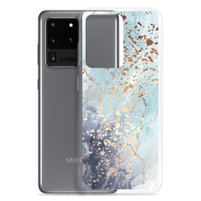 Soft Blue Gold Samsung Case by Design Express