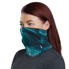 Turquoise Leaf Neck Gaiter Masks by Design Express