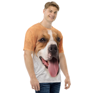 Pit Bull Dog Men's T-shirt by Design Express