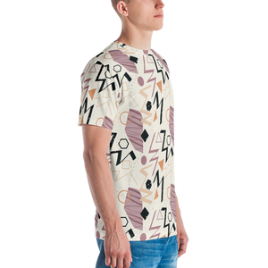 Mix Geometrical Pattern 02 Men's T-shirt by Design Express