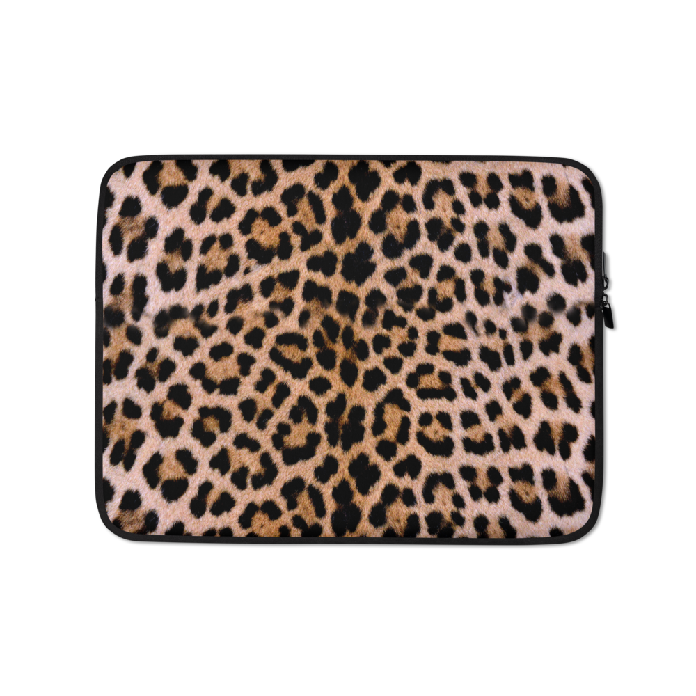 13 in Leopard Print Laptop Sleeve by Design Express