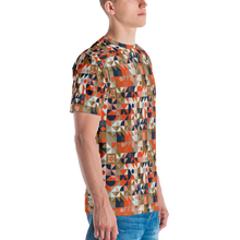 Mid Century Pattern Men's T-shirt by Design Express