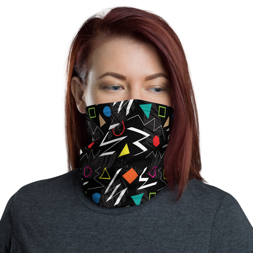 Default Title Mix Geometrical Pattern Neck Gaiter Masks by Design Express