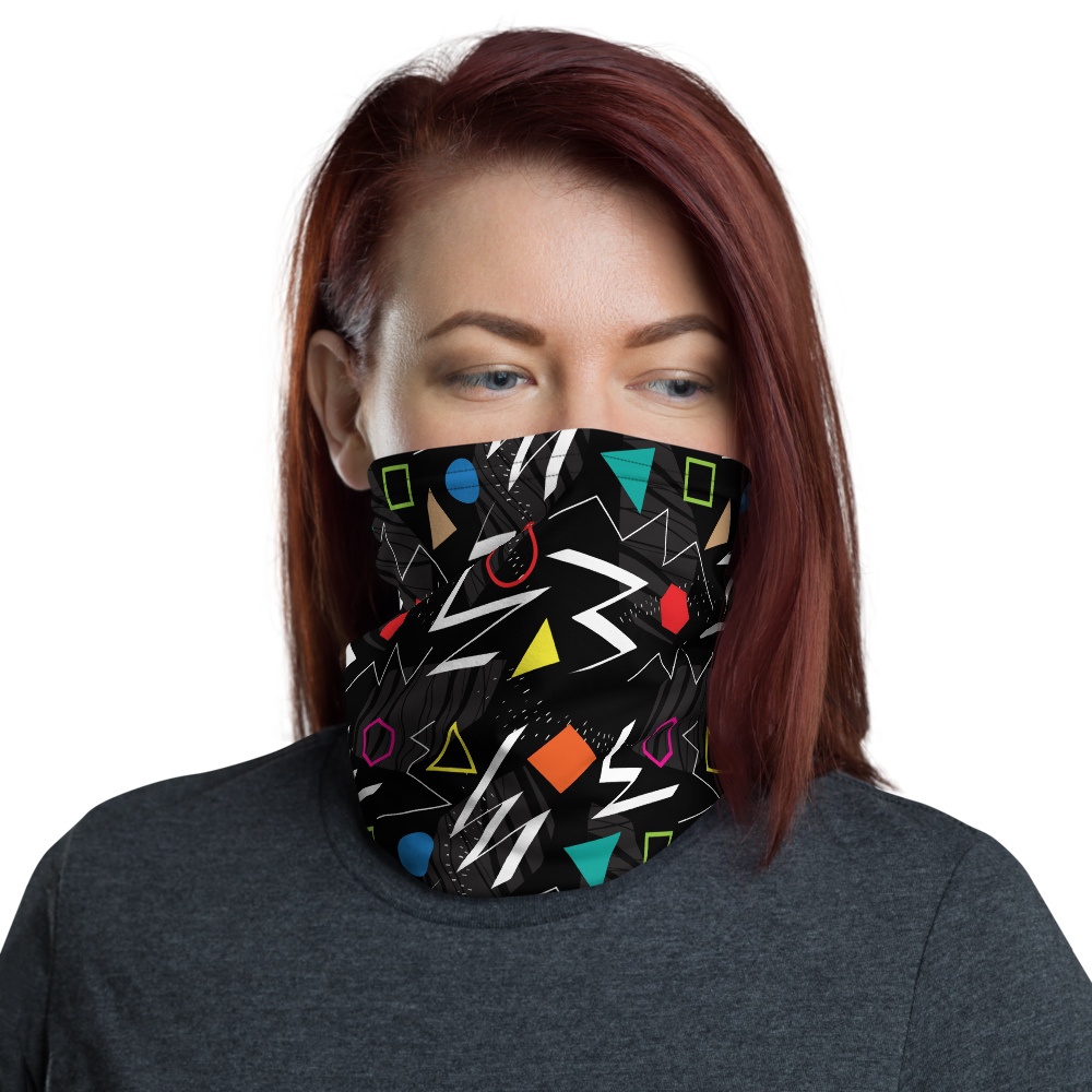 Default Title Mix Geometrical Pattern Neck Gaiter Masks by Design Express