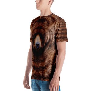 Grizzly "All Over Animal" Men's T-shirt All Over T-Shirts by Design Express