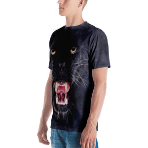 Black Panther "All Over Animal" Men's T-shirt All Over T-Shirts by Design Express