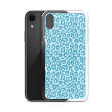 Teal Leopard Print iPhone Case by Design Express