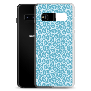 Teal Leopard Print Samsung Case by Design Express