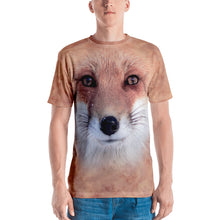 XS Red Fox "All Over Animal" Men's T-shirt All Over T-Shirts by Design Express