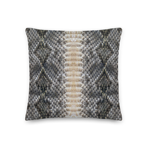 Snake Skin Print Premium Pillow by Design Express