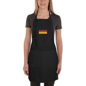 Germany Flag "Solo" Embroidered Apron by Design Express