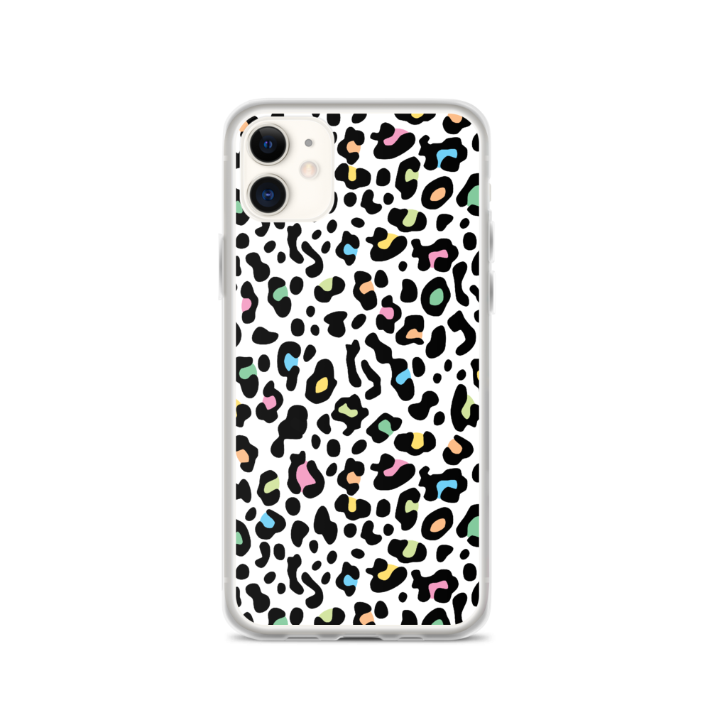 iPhone 11 Color Leopard Print iPhone Case by Design Express