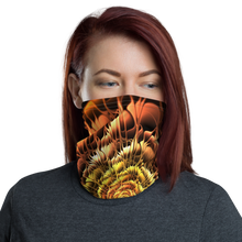 Default Title Abstract Flower 01 Neck Gaiter Masks by Design Express