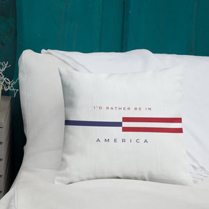 America "Tommy" Square Premium Pillow by Design Express