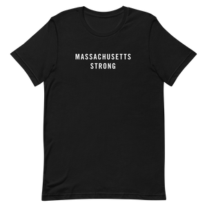 Massachusetts Strong Unisex T-Shirt T-Shirts by Design Express