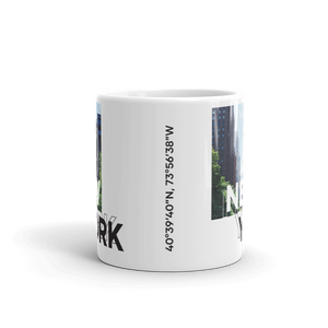 New York Coordinates Mug by Design Express