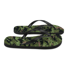 Classic Digital Camouflage Flip-Flops by Design Express