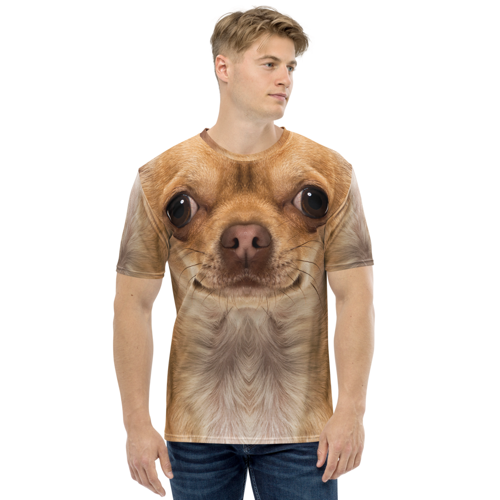 XS Chihuahua Dog Men's T-shirt by Design Express