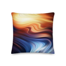 18×18 Canyon Swirl Square Premium Pillow by Design Express