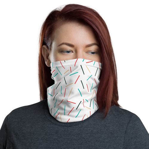 Default Title Sprinkles Neck Gaiter Masks by Design Express