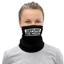 Default Title Defund The Media Bold Black Neck Gaiter by Design Express